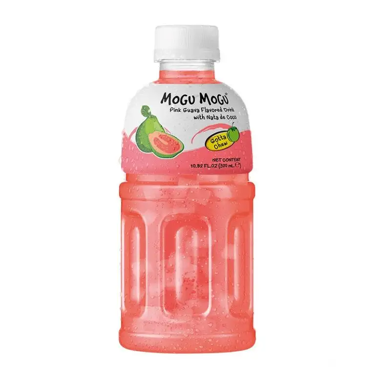 Mogu Mogu Pink Guava Flavored Drink 320ML