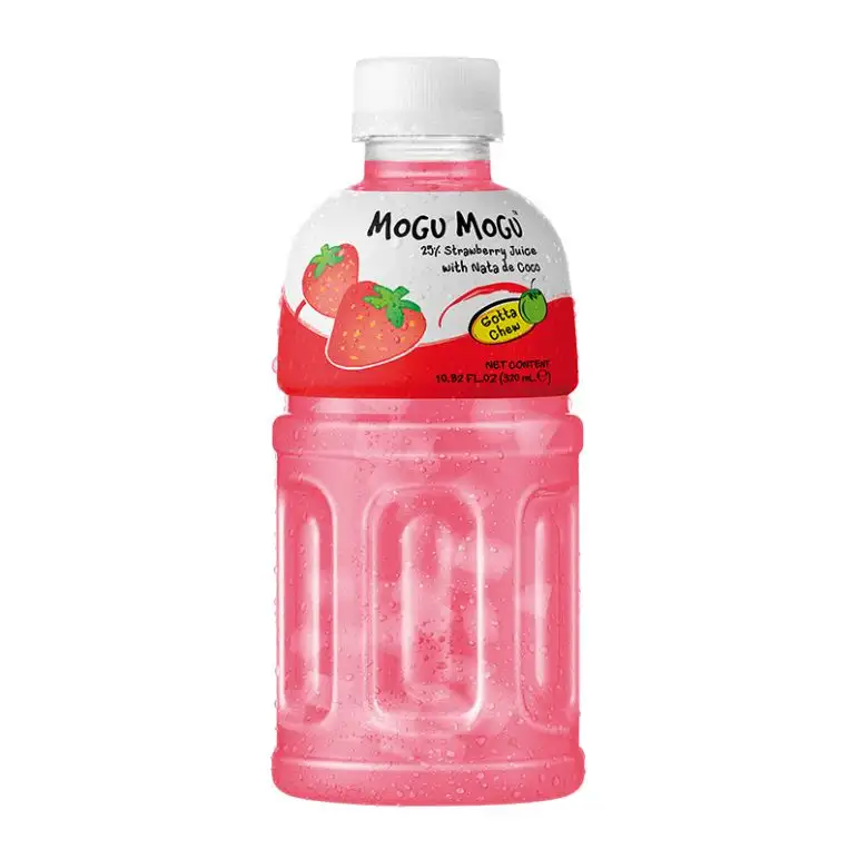 Mogu Mogu Strawberry Flavored Drink 320ML