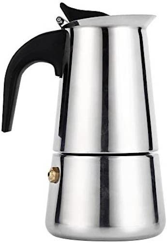 ZEN Moka Pot Steel 9 Cups Coffee Maker