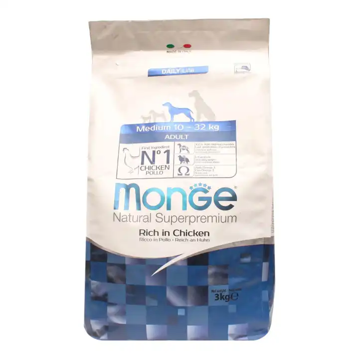 Monge - Adult Dog Food (Chicken Flavour ) 3Kg