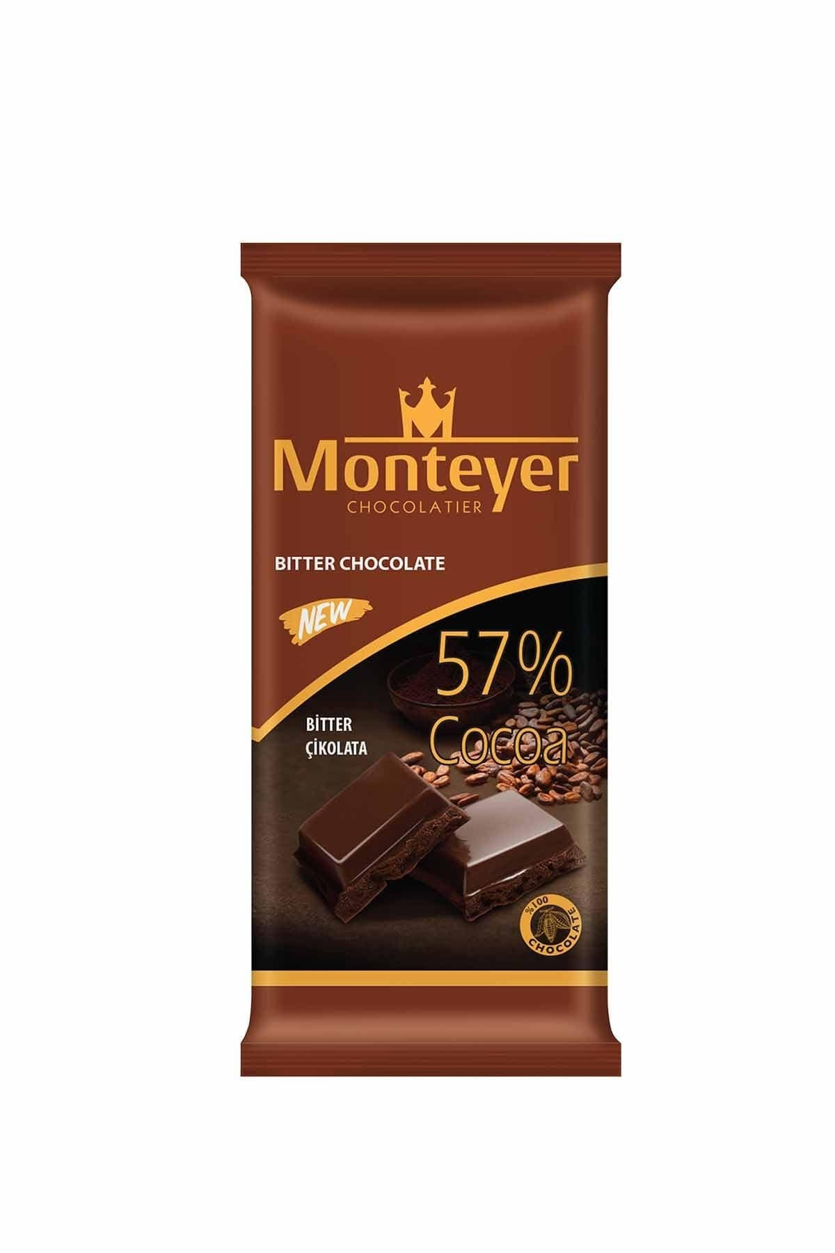Monteyer Bitter Chocolate 57% Coca 80g