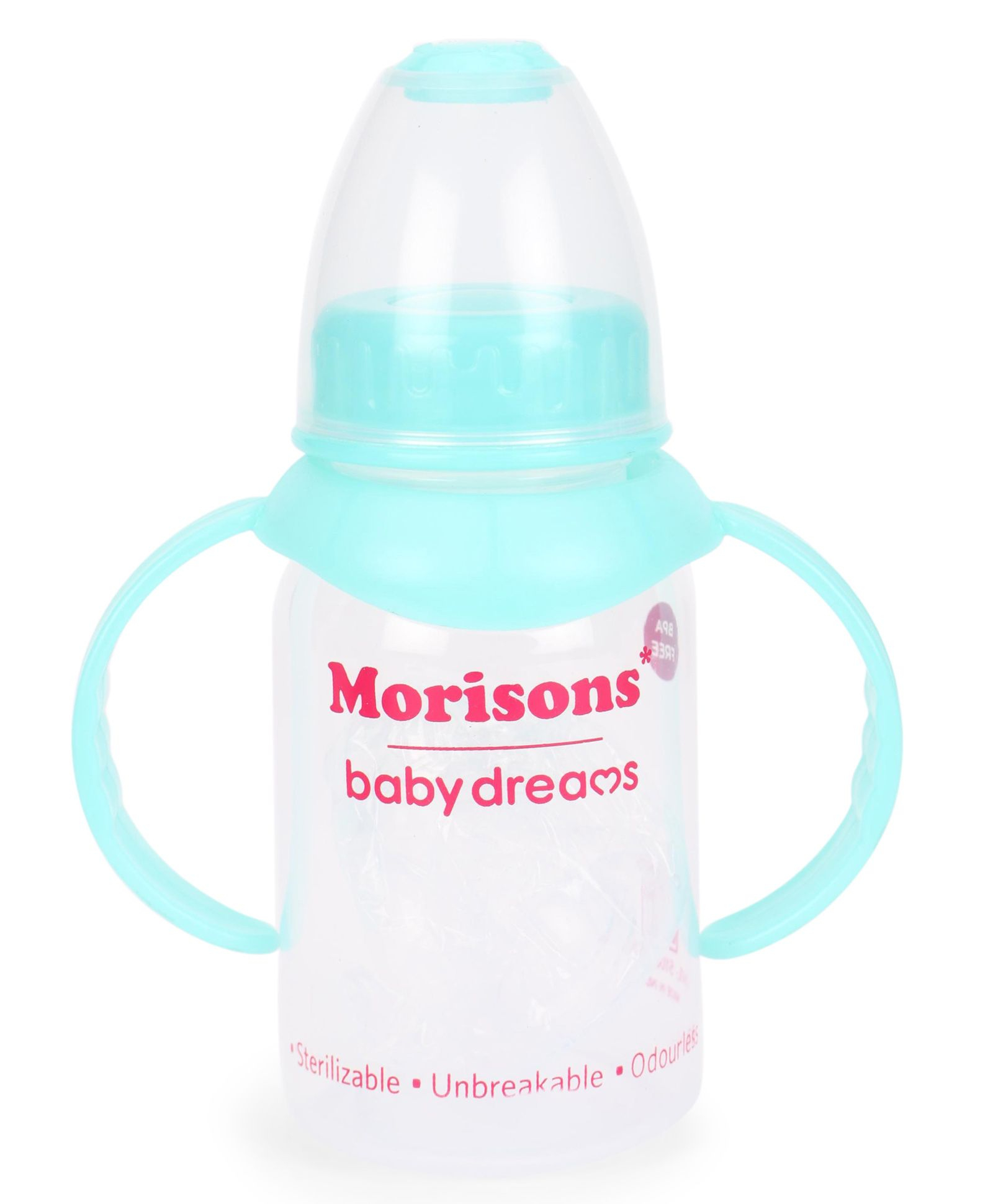 Morisons Baby Dreams Royal Feeding Bottle With Handle  - 125 ml