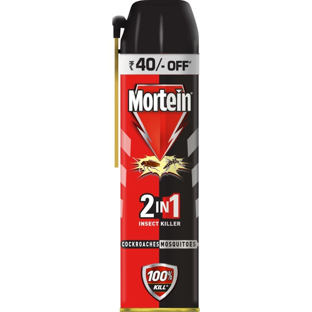 Mortein 2 in 1 Mosquito and Cockroach Killer Spray 600ml