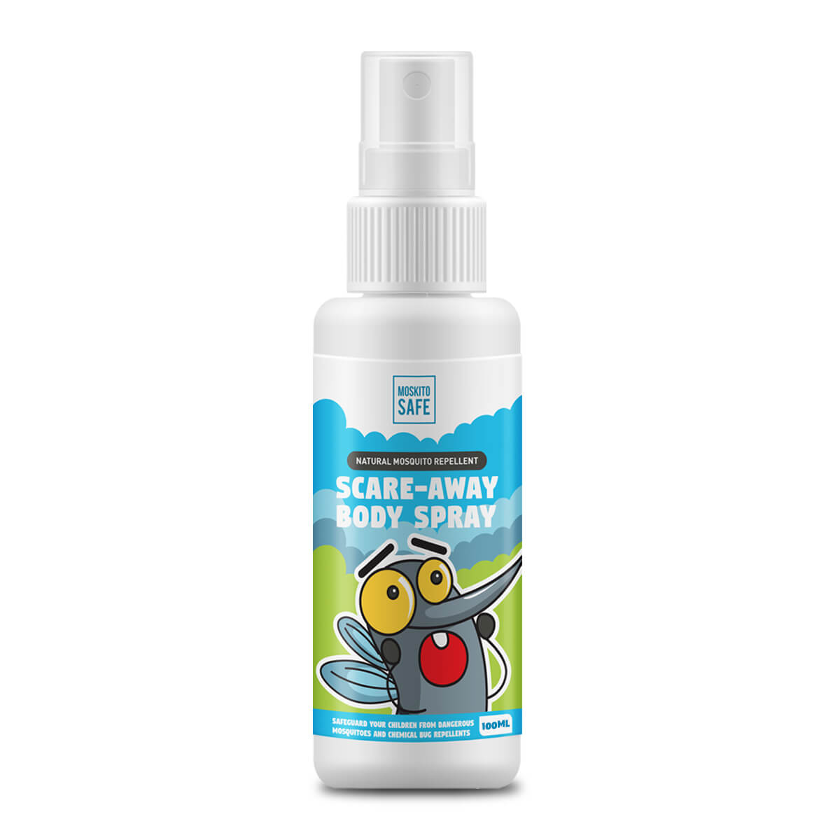 Pee Safe Moskito Safe Natural Alcohol & DEET Free Mosquito Repellent Spray 100ml
