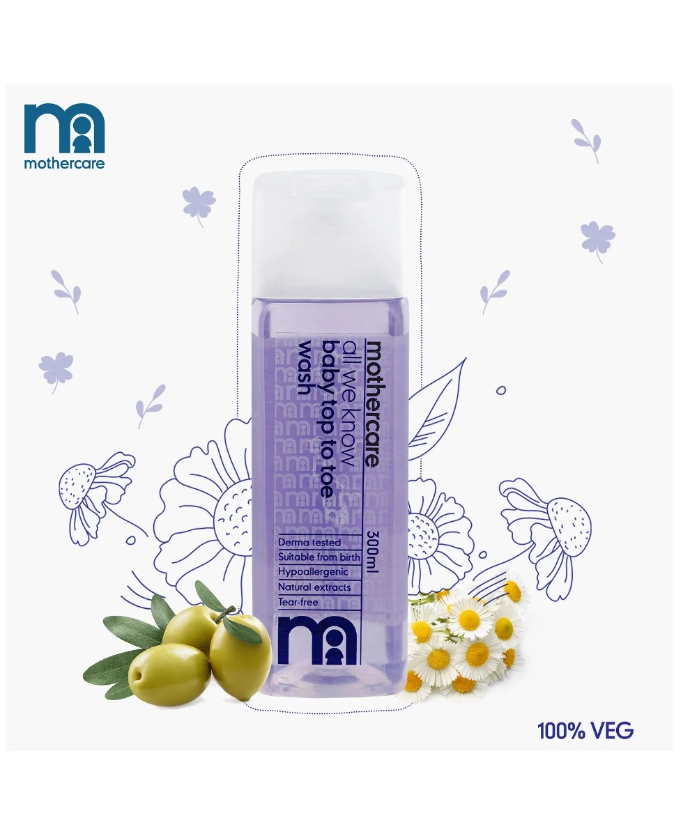 Mothercare Baby All We Know Baby Top To Toe Wash - 300 ml