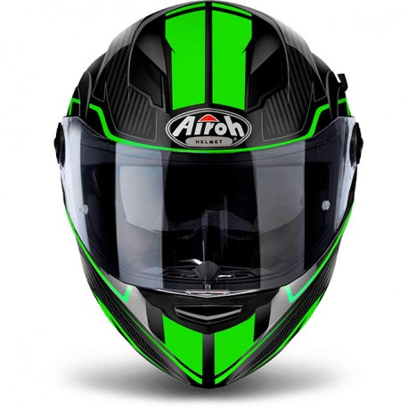 Airoh Movement S Faster Green Gloss Helmet - (MVSFS70)