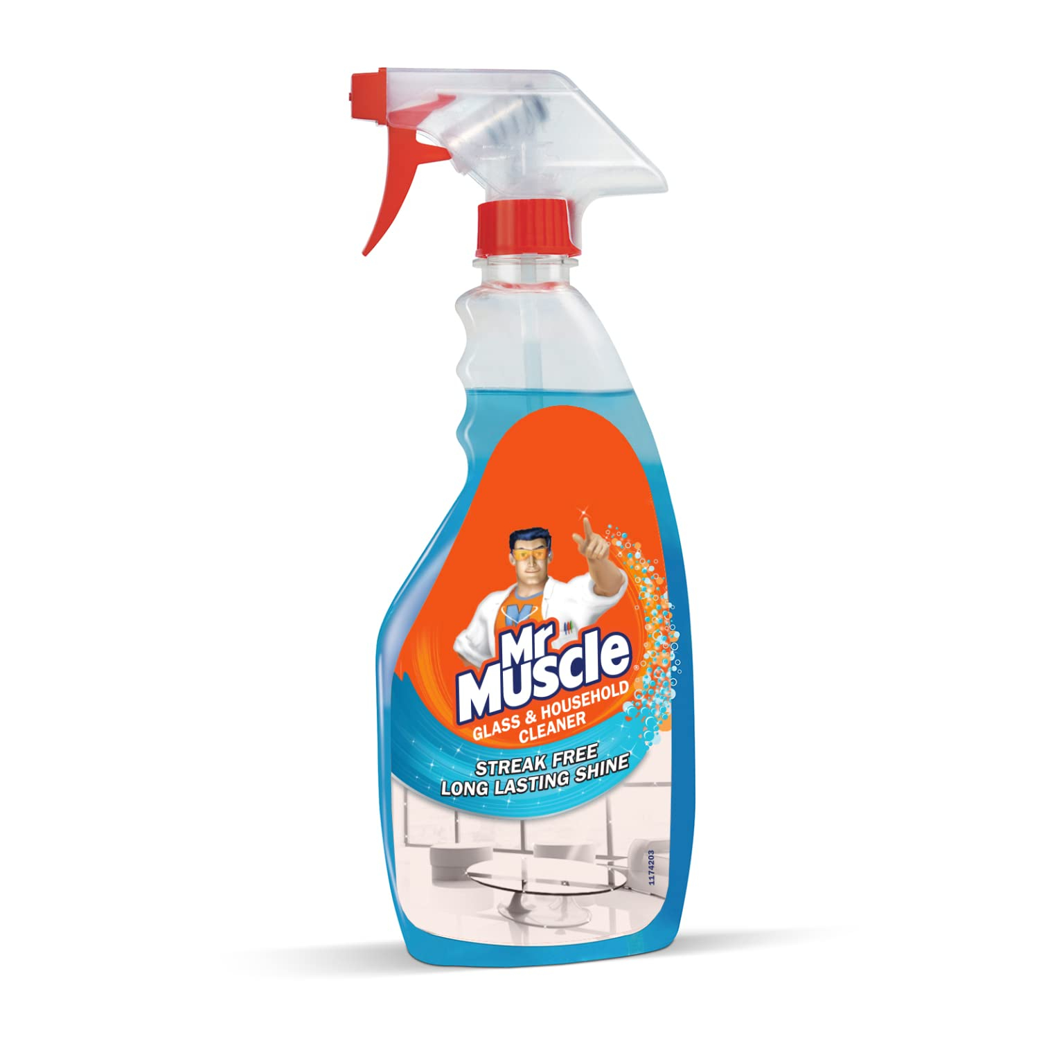 Mr.Muscle Glass and Surface Cleaner Spray, 500ml | Household & All Glass Cleaner