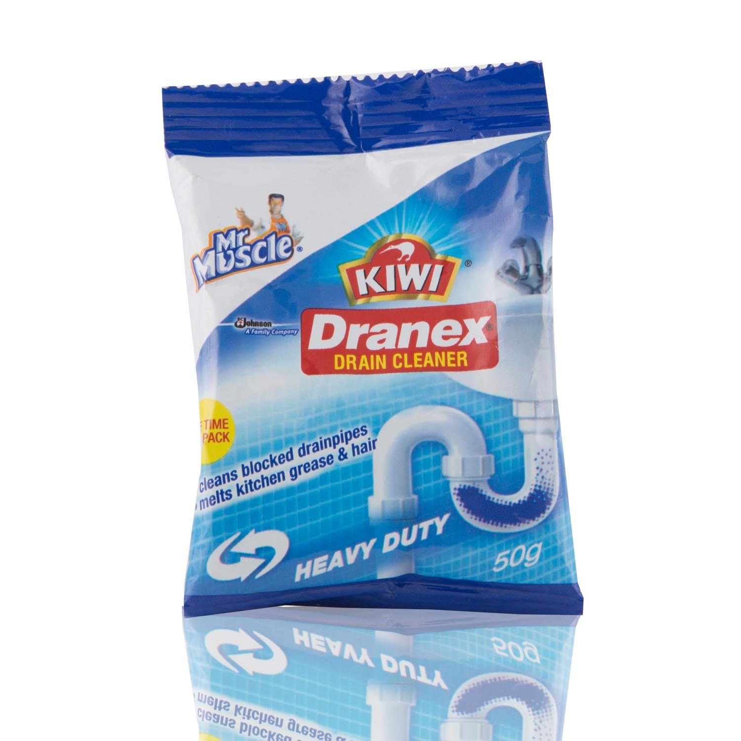 Mr Muscle Kiwi Dranex Drain Cleaner Heavy Duty 50gm