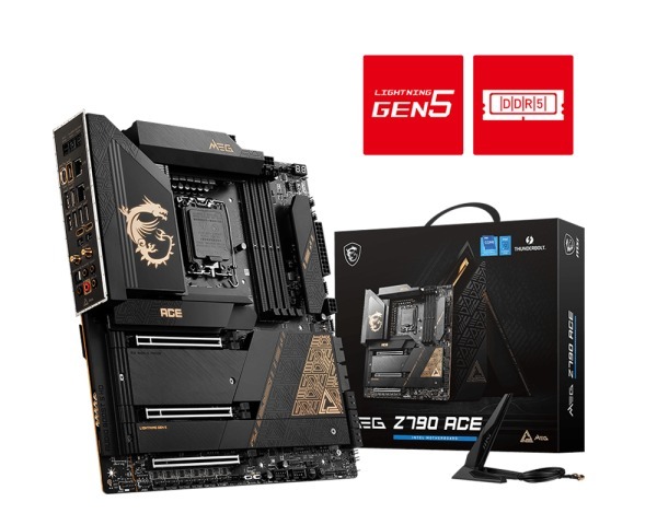 Msi Meg Z790 Ace - Chipset For Intel 12th Generation Processors LGA 1700