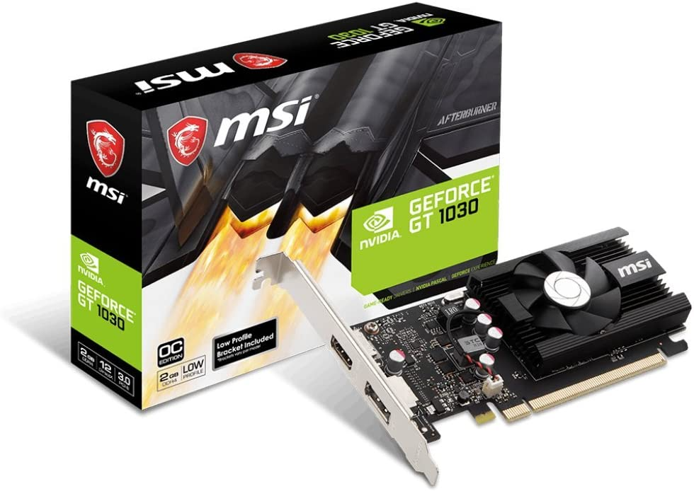 Msi Gt 1030 4G D4 Lp Oc - NVidia Graphics Cards