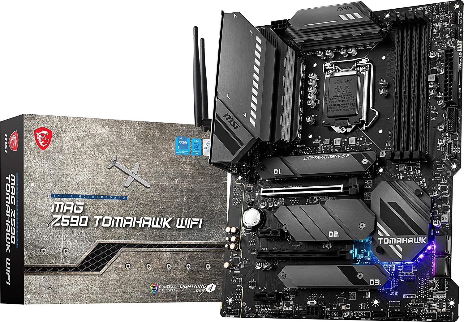 MSI MAG Z590 Tomahawk WiFi Gaming Motherboard 