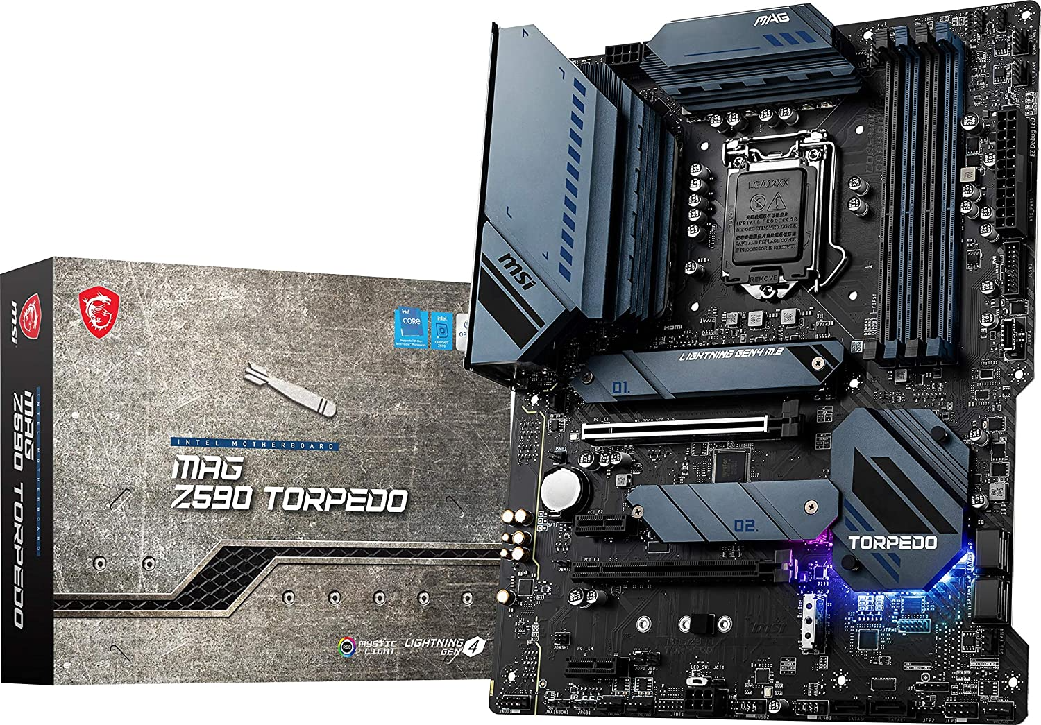 MSI MAG Z590 Torpedo Gaming Motherboard