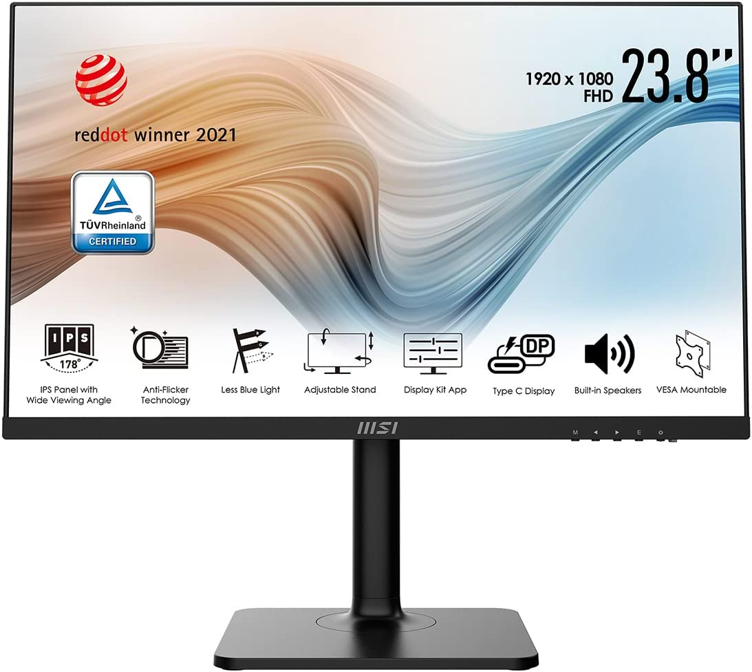 MSI - Modern MD241P - Professional Series Monitor 
