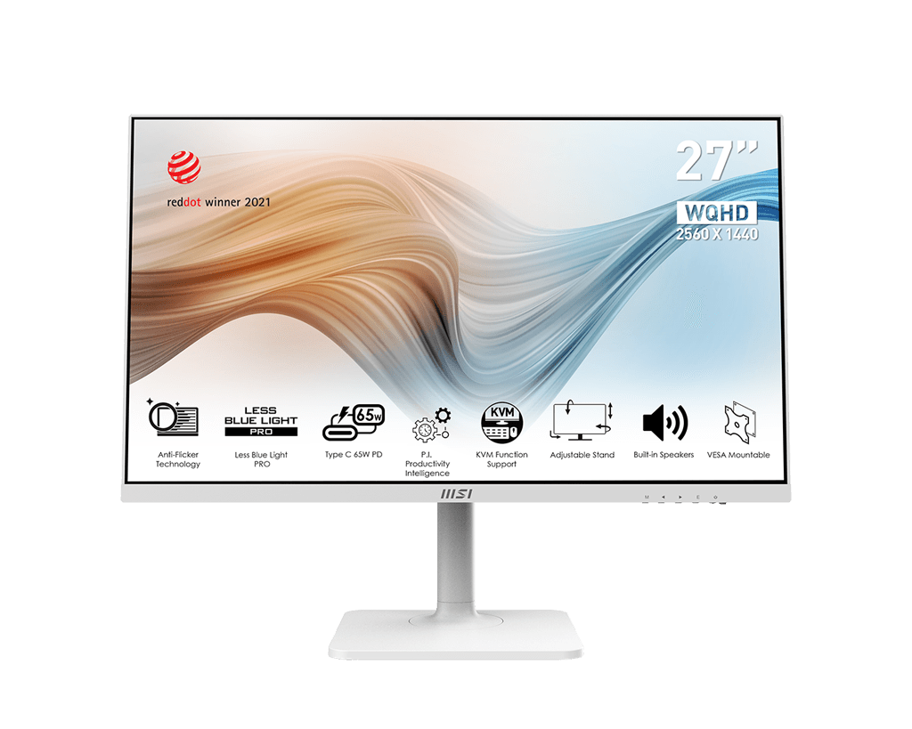 MSI - Modern MD272QPW - Professional Series Monitor