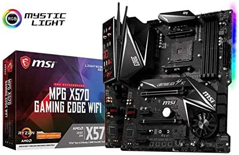 Msi Mpg X570 Gaming Edge Wifi - Motherboard for Amd Ryzen 1st, 2nd and 3rd Generation Processor