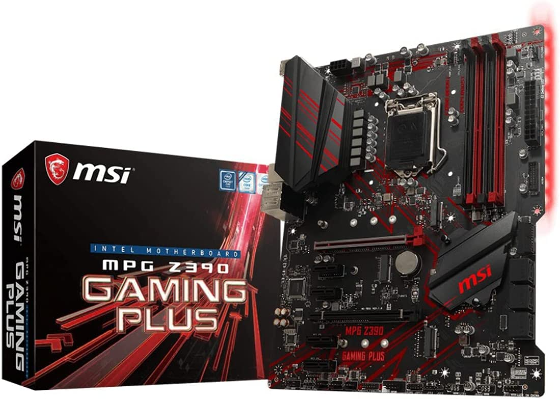 Msi Mpg Z390 Gaming Plus - M/board For Intel 8th And 9th Generation (Coffee Lake) Processors Lga 1151