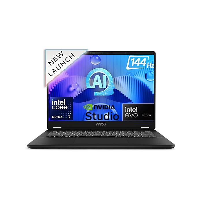Msi Prestige 14 AI Studio C1UDXG 15th Gen Intel Core Ultra 9 185H RAM 16GB DDR5