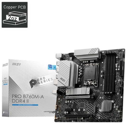 Msi PRO B760M-A DDR4 II Motherboard
