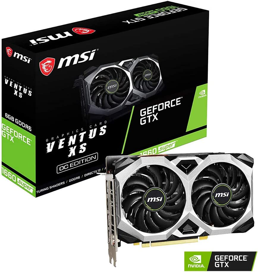 MSI GeForce GTX 1660 SUPE VENTUS XS OC - NVidia GTX New Series Graphic Cards