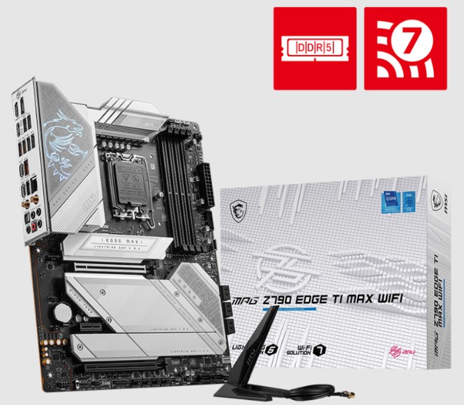 Msi Mpg Z790 Edge Ti Max Wifi - Chipset For Intel 12th Generation Processors LGA1700