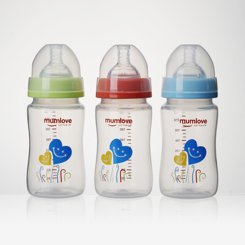 Mumlove 240Ml Wide Neck PP Feeding Bottle BPA Free B0385