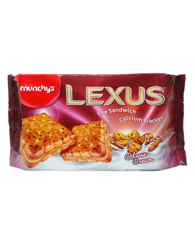 Munchy Lexus Cracker Cheese Cream 225gm