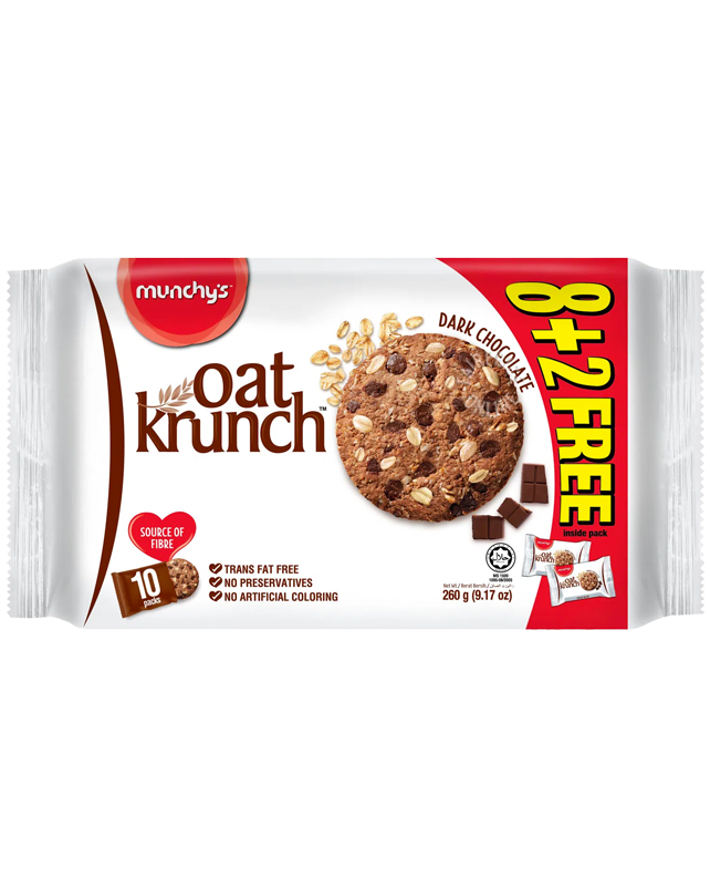 Munchy Oat Krunch Dark Chocalte 260gm
