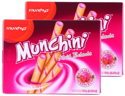 Munchys Munchini Strawberry 100gm