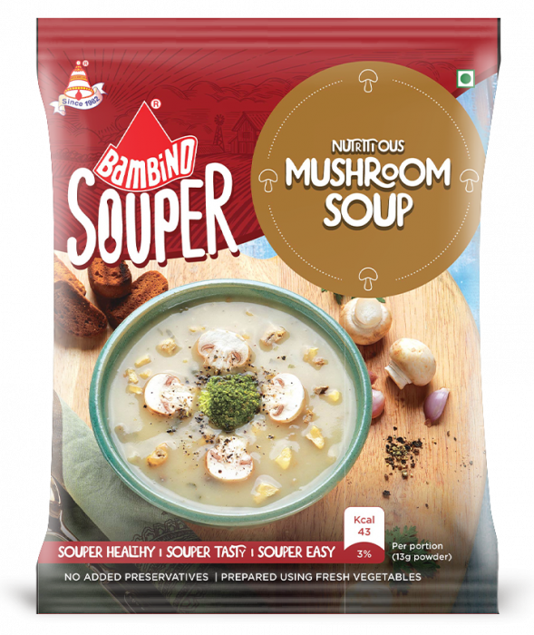 Bambino Mushroom Soup 45g