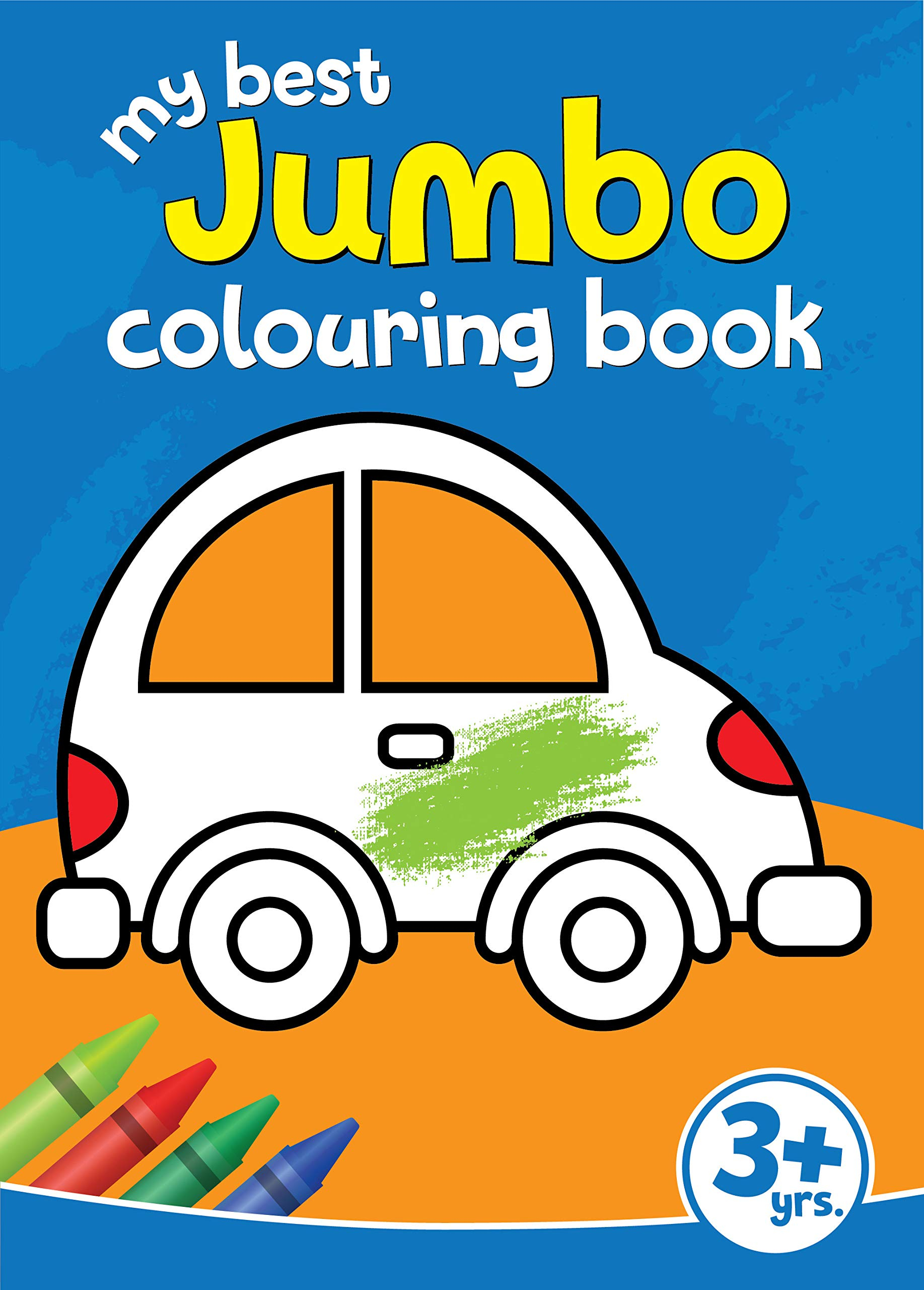 My Best Jumbo Colouring Book by Pegasus, Jon Anderson