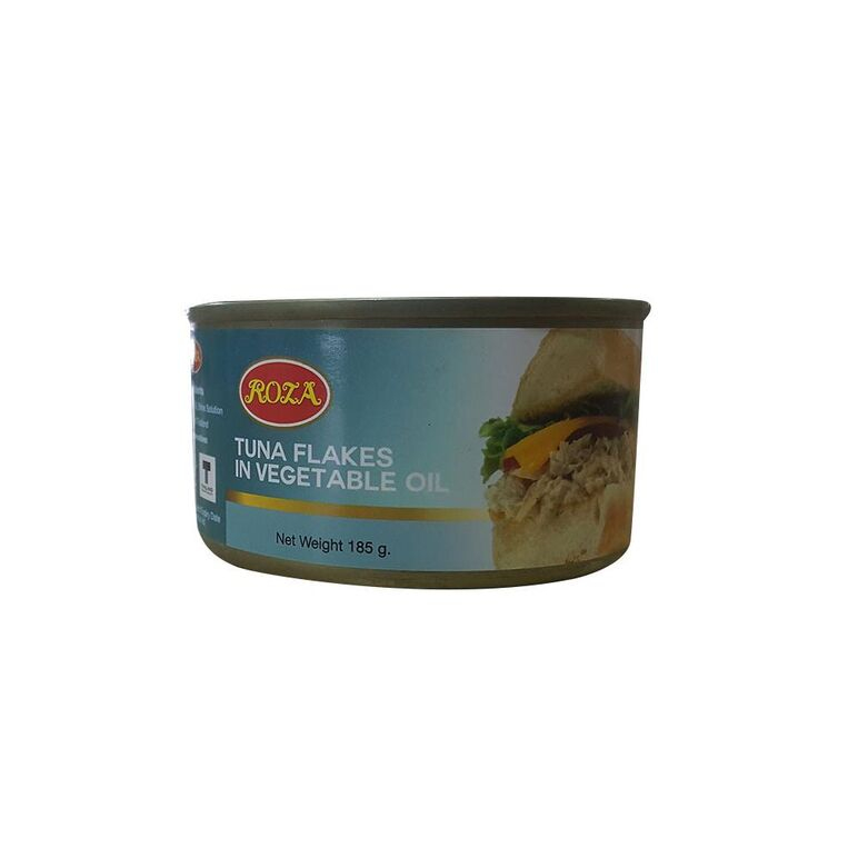Roza Tuna Flake In Vegetable Oil 185gm