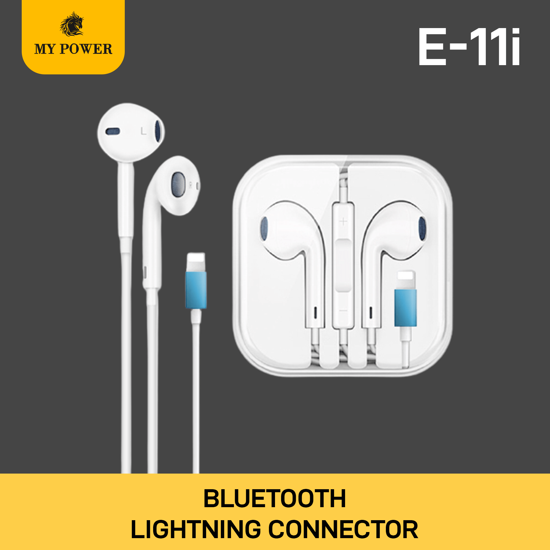 My Power Lightning jack Earphone E11i