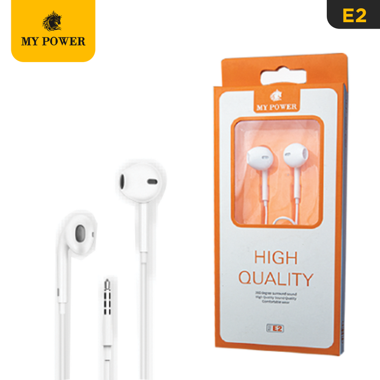 My Power 3.5mm Earphone E2