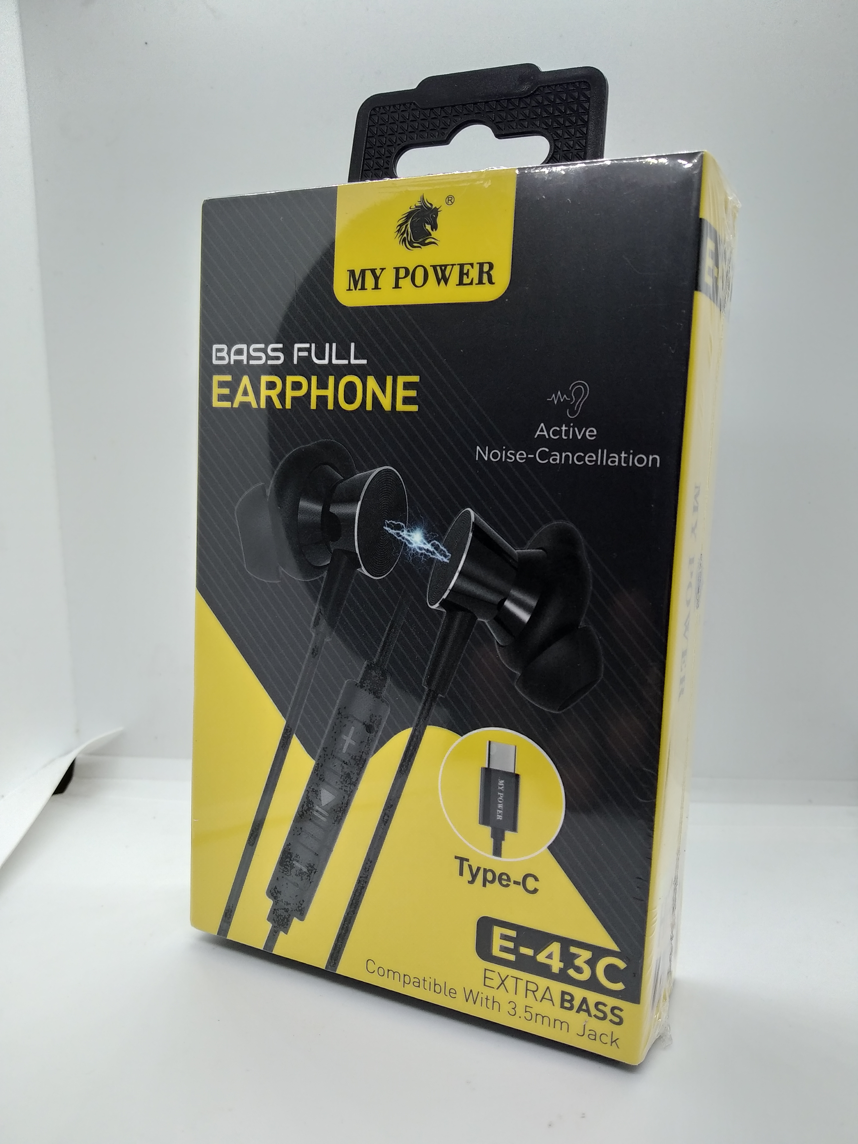 My Power Bass Full Gaming Earphone E-43C