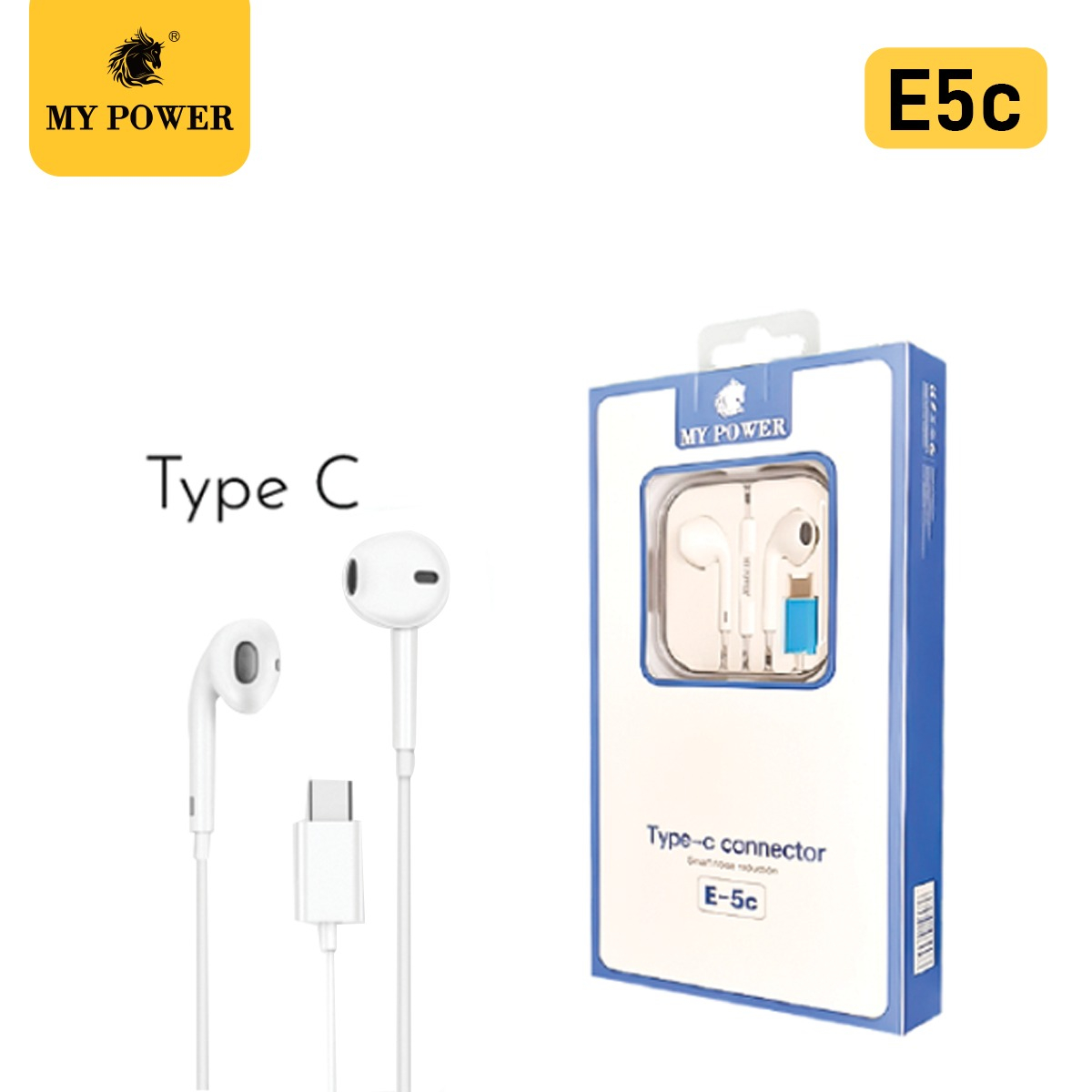 My Power Type C Earphone E-5c