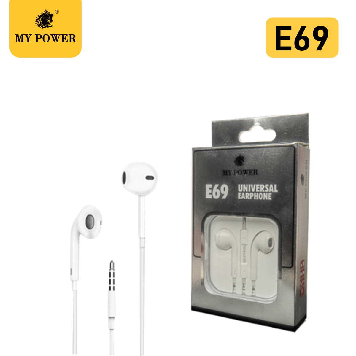 My Power 3.5mm Earphone E69