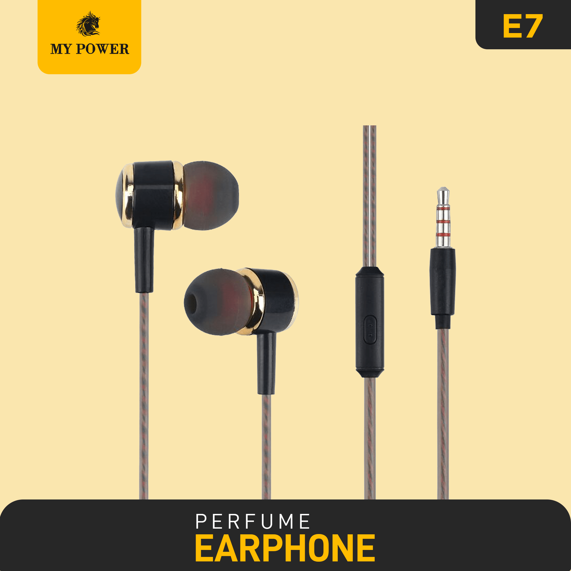 My Power 3.5mm Perfume Earphone E7+
