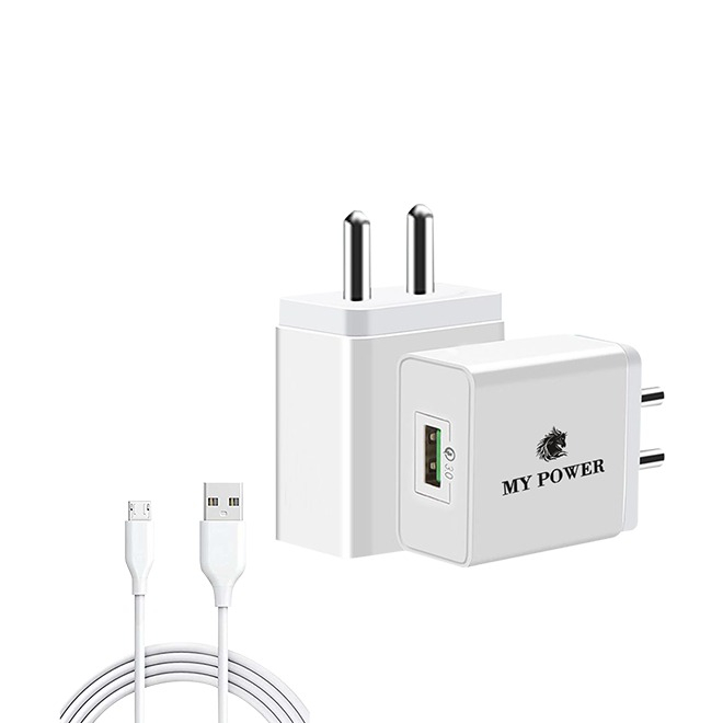 My Power Charger 20Watt QC 3.0 MP-95QC With Micro v8 data cable