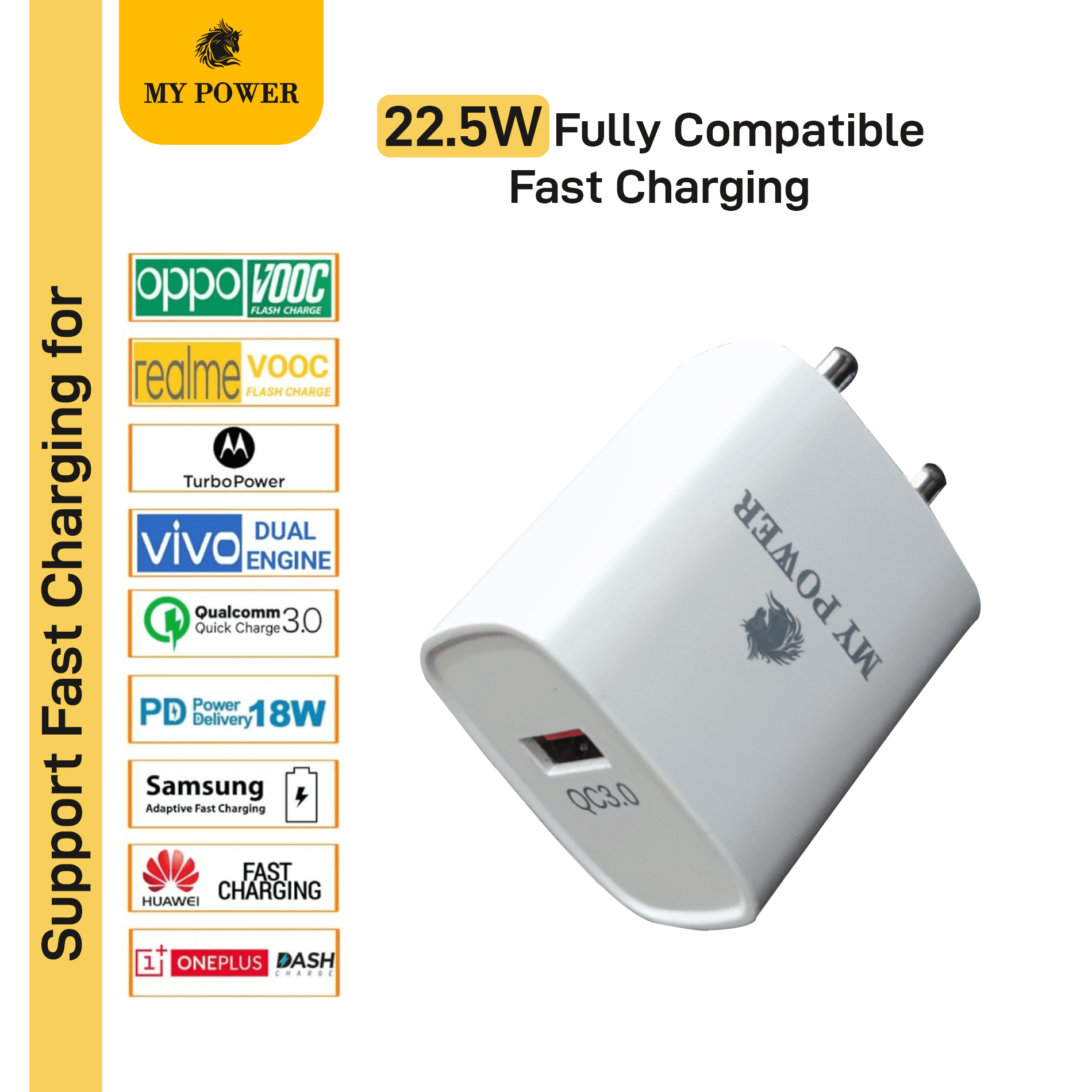 My Power Charger Usb MP-4QC, 22.5 W Dock