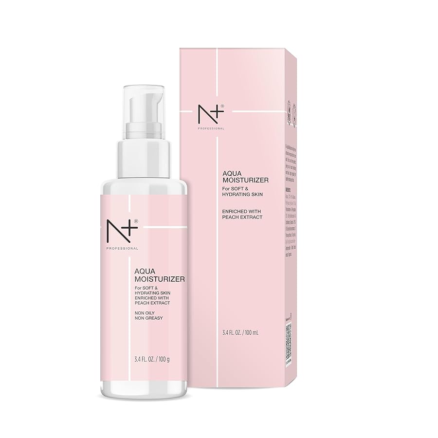 N Plus Aqua Moisturizer 100gm - For Soft And Hydrating Skin Non Oily and Non Greasy
