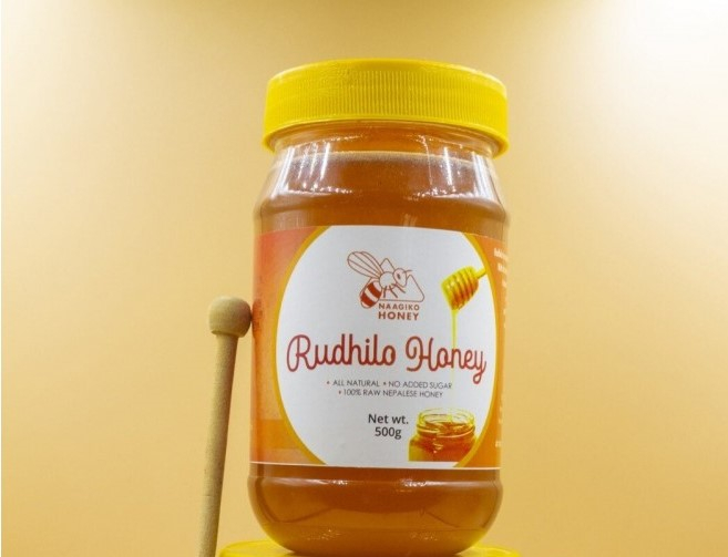 Naagiko Rudhilo (Plastic jar) Honey 500g