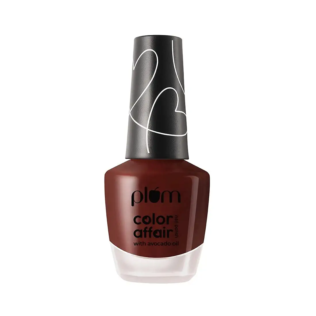 Plum Color Affair Nail Polish | 7-Free Formula | High Shine & Plump Finish | 100% Vegan & Cruelty Free Nailpaint | Rich Brew - 140 | 11 ml