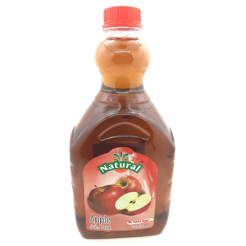 Natural Apple No Sugar Added Juice Drink 2Ltr