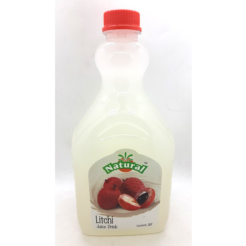 Natural Litchi Juice Drink 2Ltr