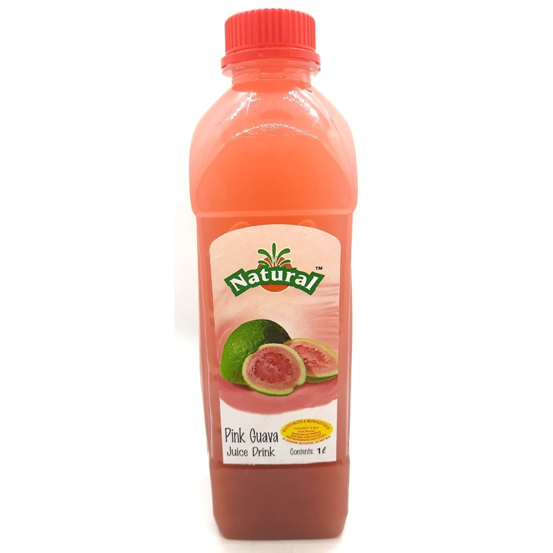Natural Pink Guava Juice Drink 1Ltr