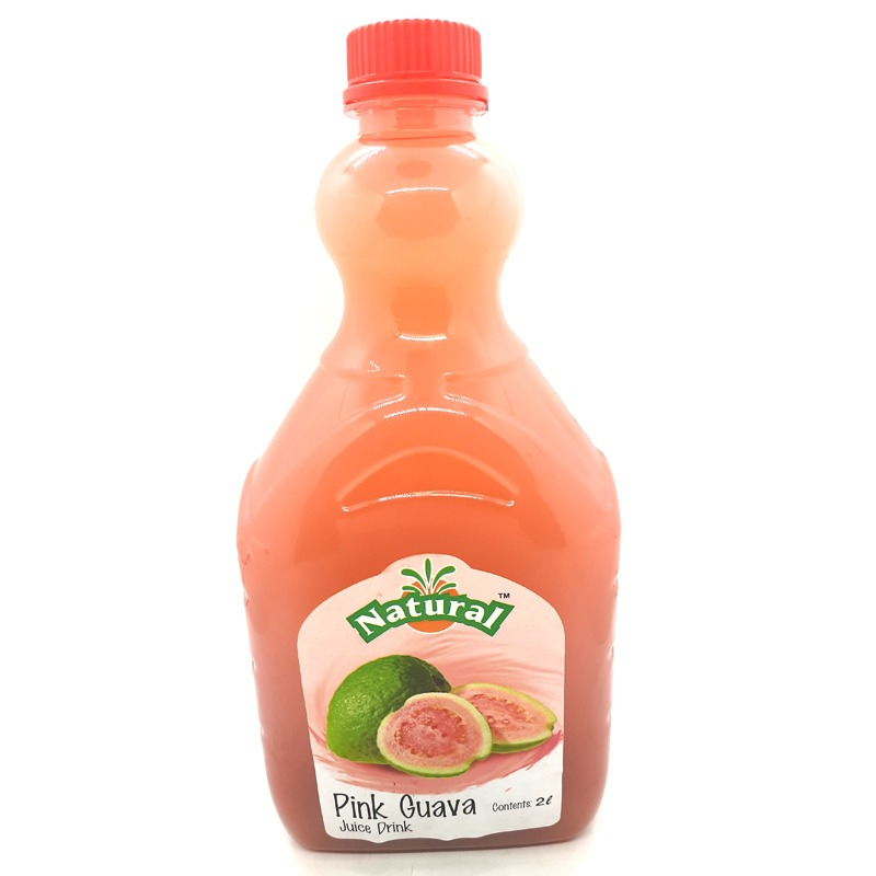 Natural Pink Guava Juice Drink 2Ltr