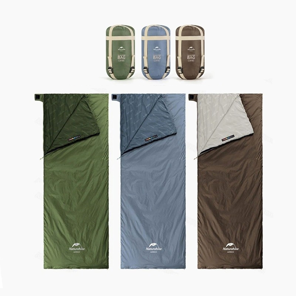 Naturehike Outdoor Camping Mini Ultra-light Waterproof Envelope Cotton Sleeping Bag Quilt