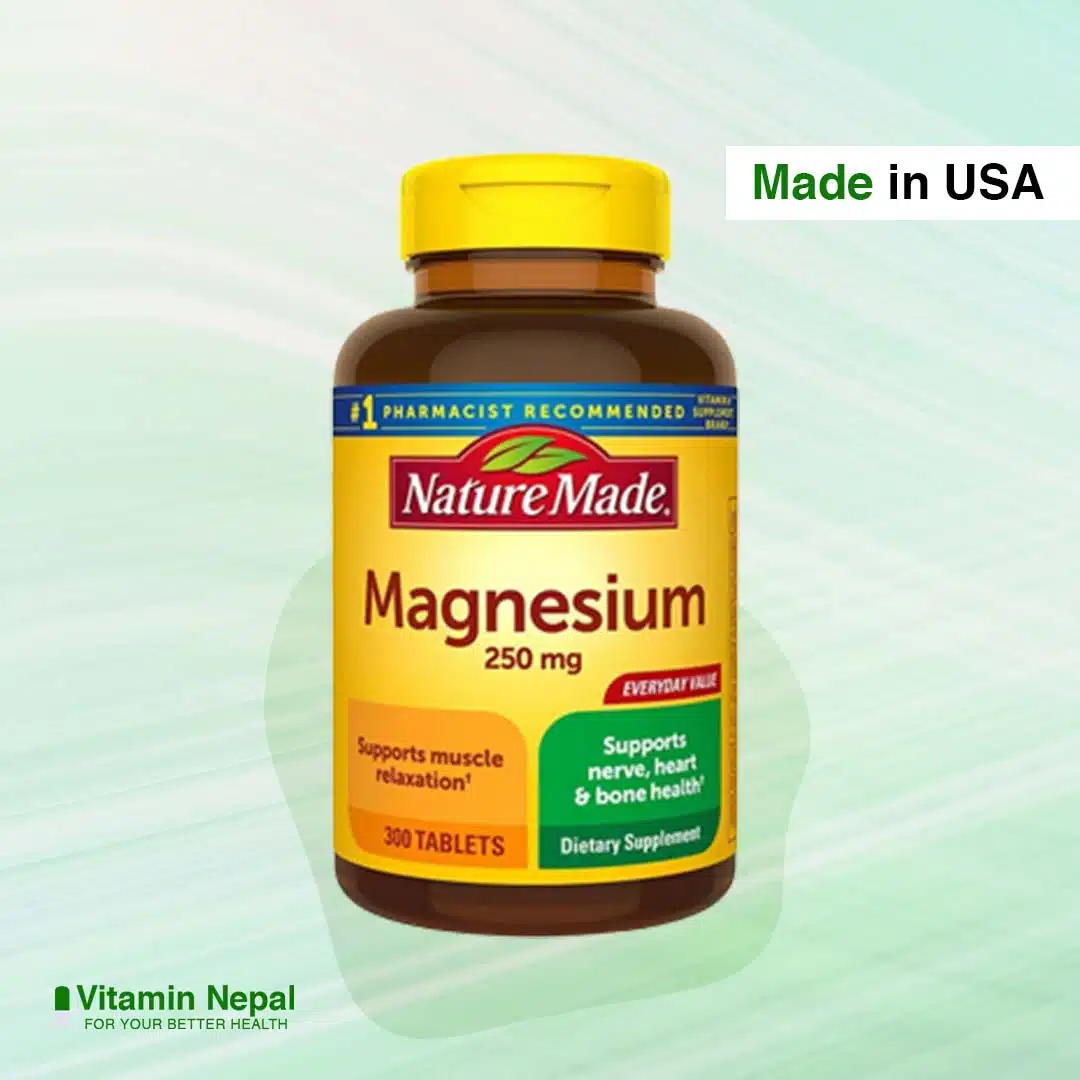 Nature Made Magnesium 250 Mg – 300 Tablets