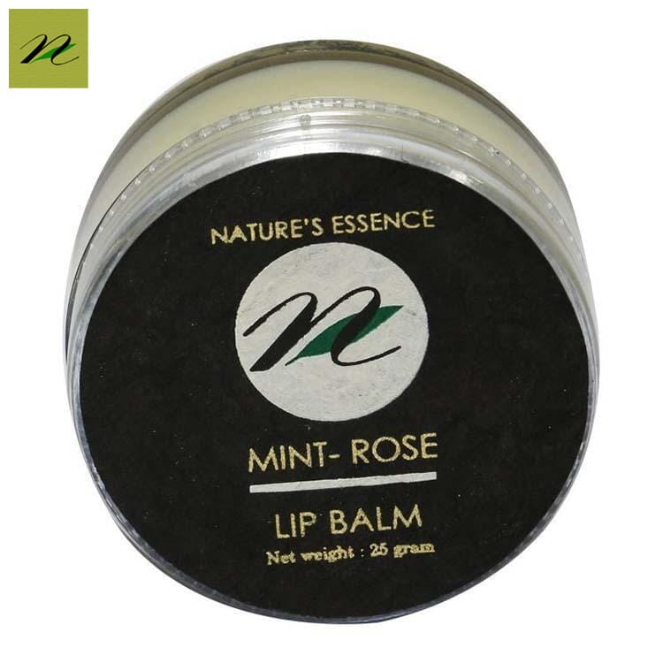 Nature's Essence Mint- Rose Lip Balm 25gm