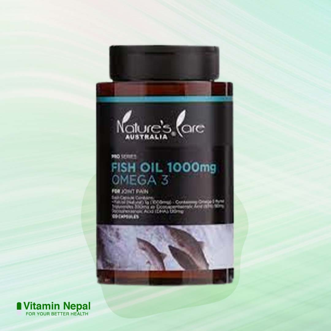 Nature’s Care Fish Oil 1000 MG Omega 3 – 200 Capsules